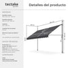 Toldo plegable para balcón