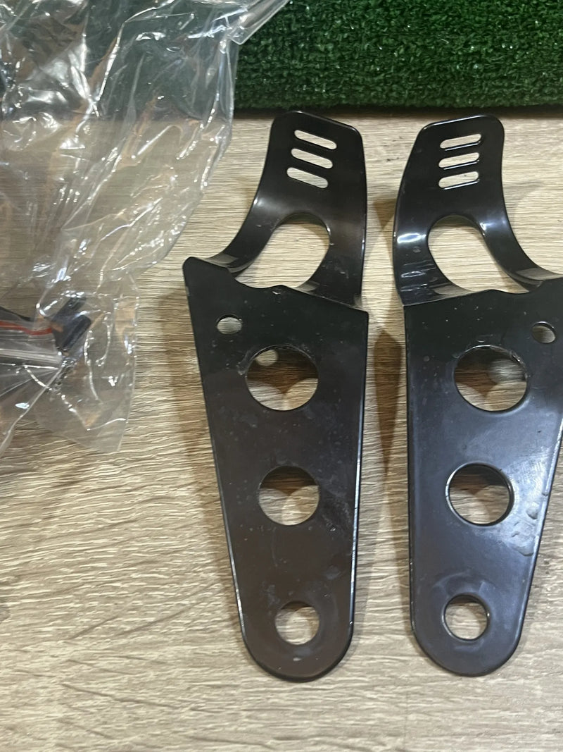 Faros delanteros para motocicleta Qiilu
