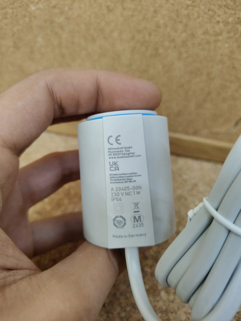 Actuador Alpha 5 para calefacción por suelo radiante 230 V Möhlenhoff