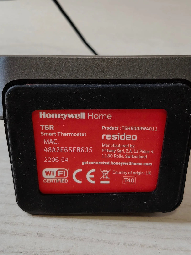 Termostato programable Inteligente - HONEYWELL HOME