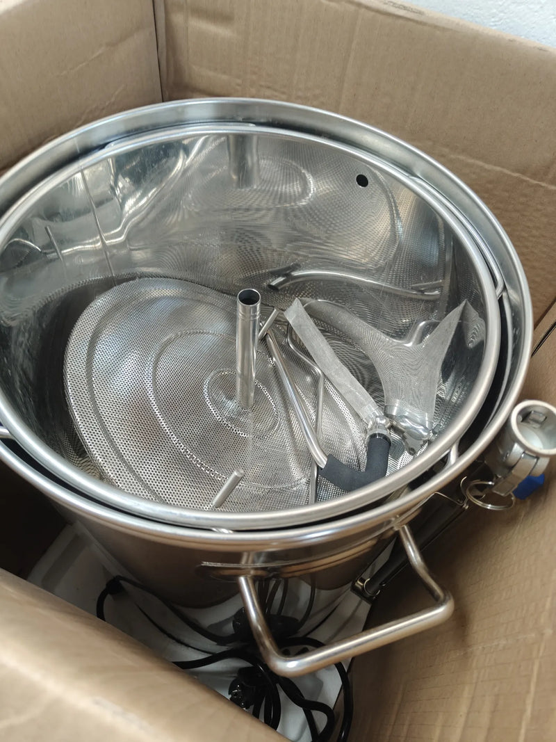 Hervidor de Acero Inoxidable para Preparar Cerveza casera