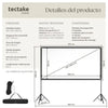 Pantalla para proyector portátil
