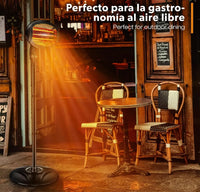 Calefactor por infrarrojos de 3 temperaturas - Tresko