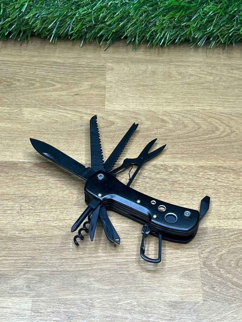 Navaja de bolsillo multiusos 15 en 1 Amazon Basics