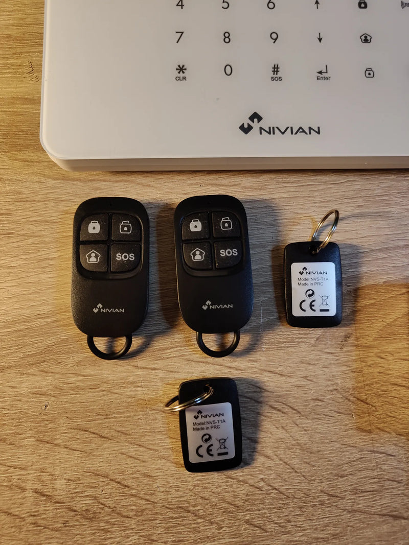 Sistema de Alarma antirrobo para hogar Nivian