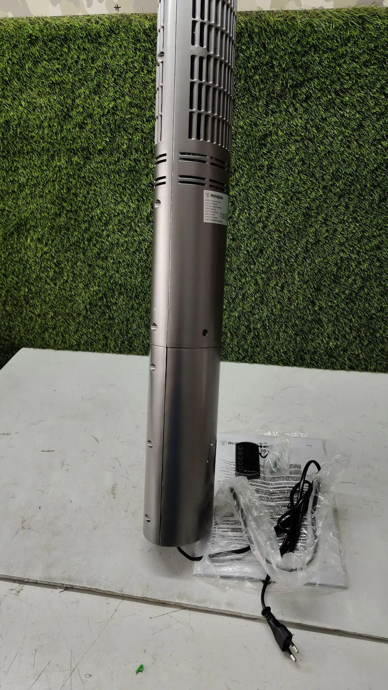 Ventilador de torre, 13 cm de diámetro y altura máxima de 120 cm