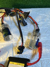 2 Uds Kit de Conversión + 55W 12V Slim Ballast 6000K