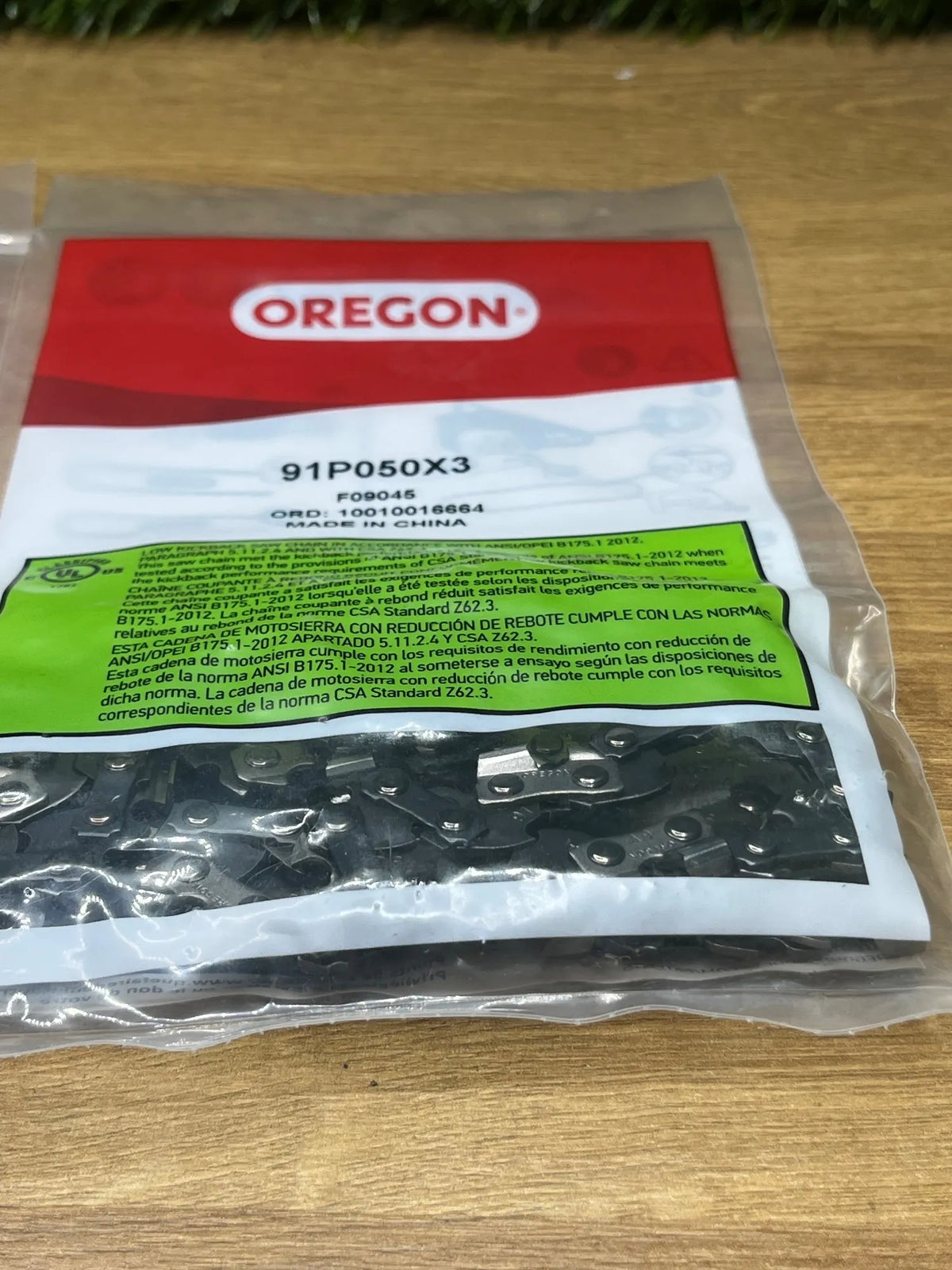 Pack de 3 Cadenas de Motosierra Oregon