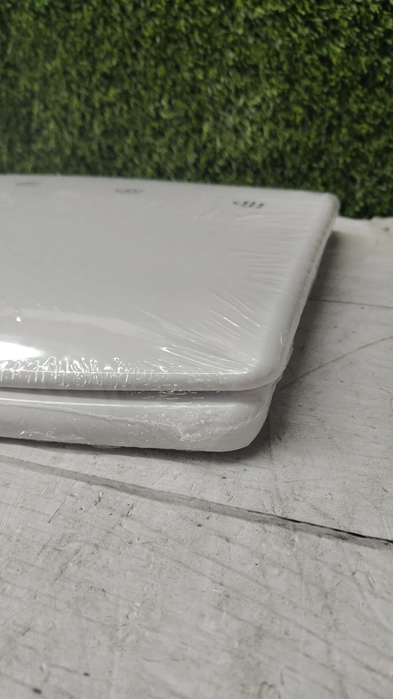 Asiento Fijo para el Inodoro, Incluye Kit de Fijación y Bisagras de Acero