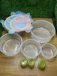 Recipientes de Plástico Alimentos Herméticos YASHE