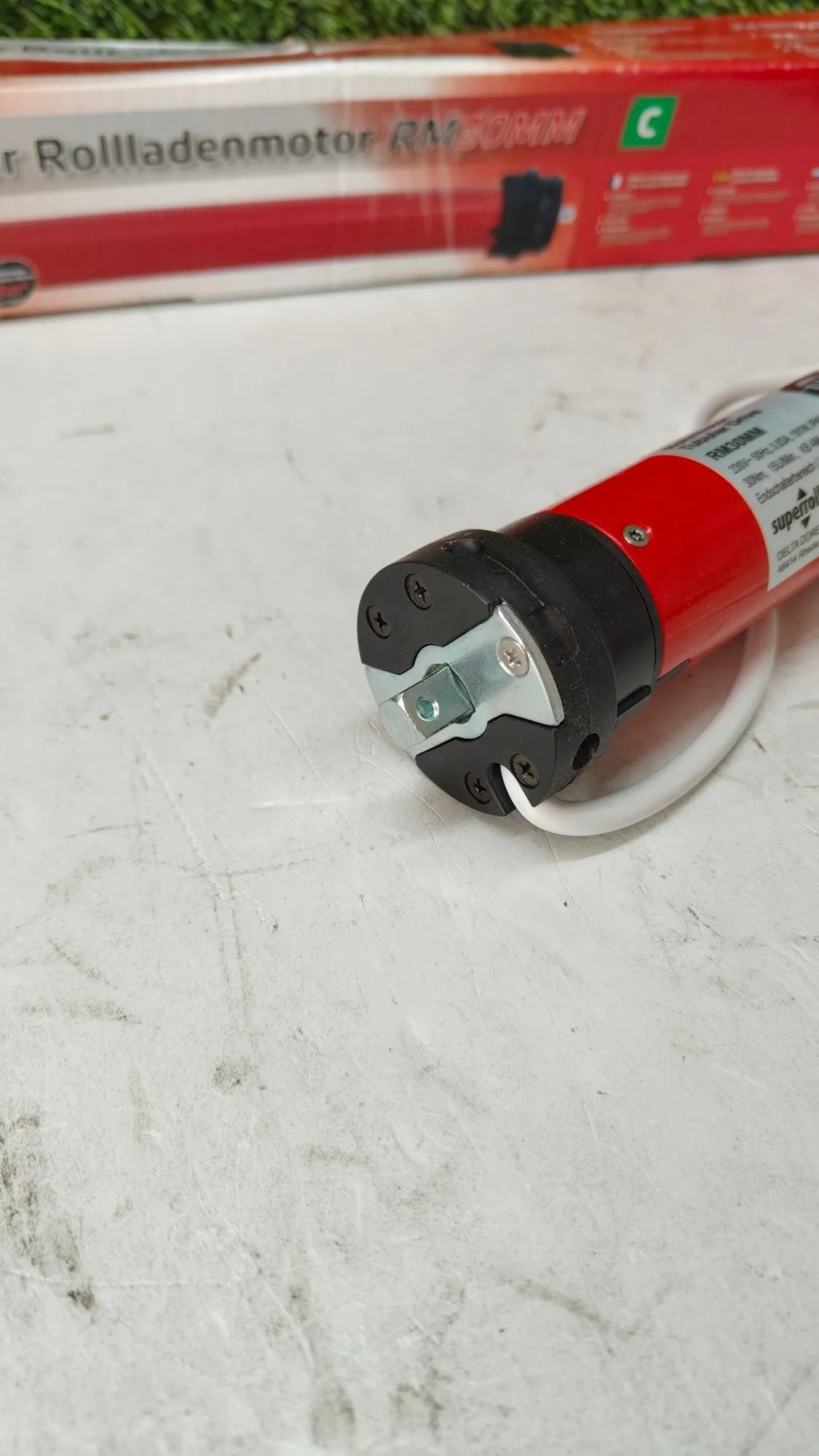 Superrollo Motor de persiana RM30MM (SW60, 30 Nm)
