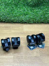 Juego de 4 Ruedas para muebles de 40 mm