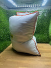 Almohada de Plumas 40x80cm Orange Wave