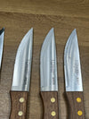 Set de 4 Cuchillos Chuleteros ANGUS