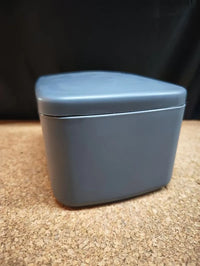 Wenko Caja de baño con tapa Barcelona antracita