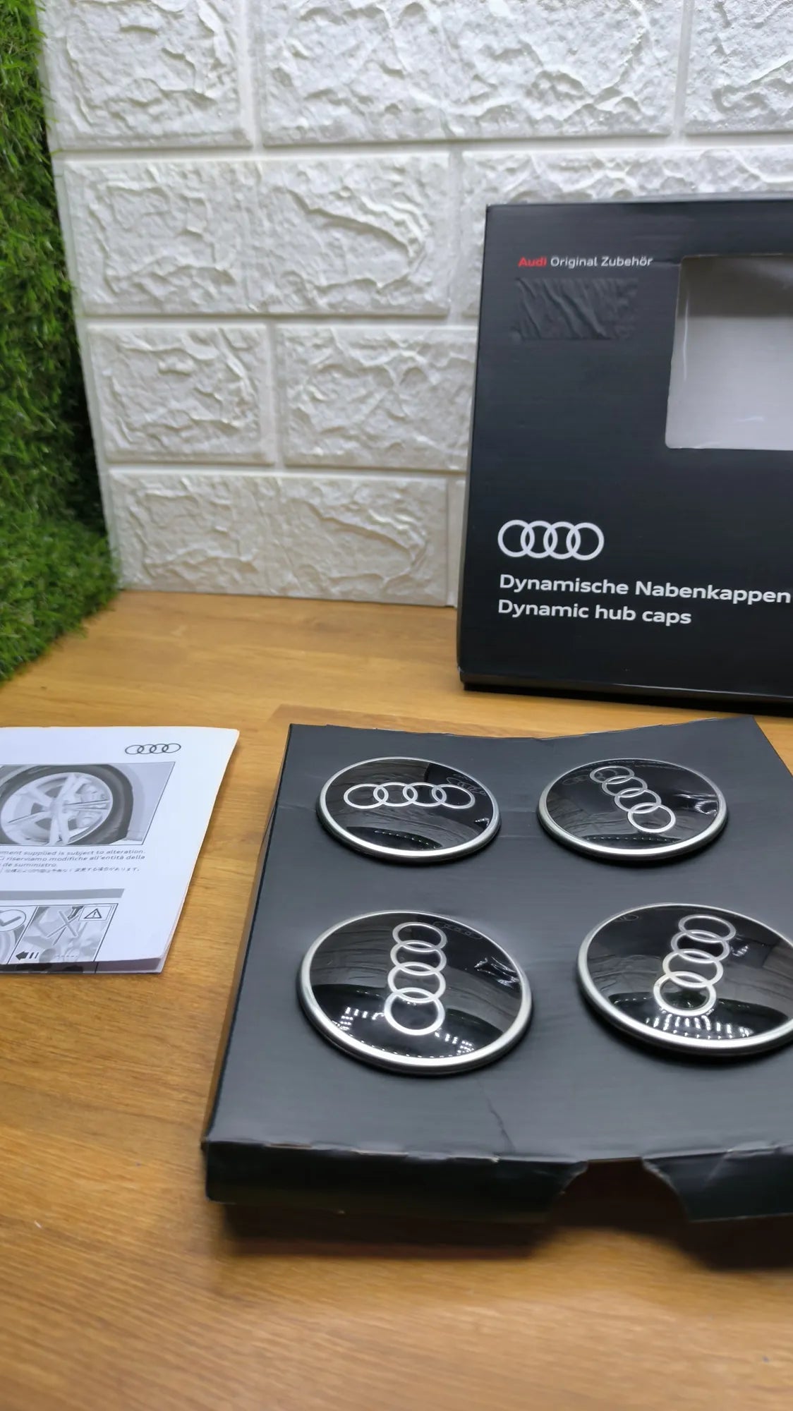Tapacubos dinámicos Audi