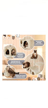 Árbol rascador para gatos beige - Yaheetech