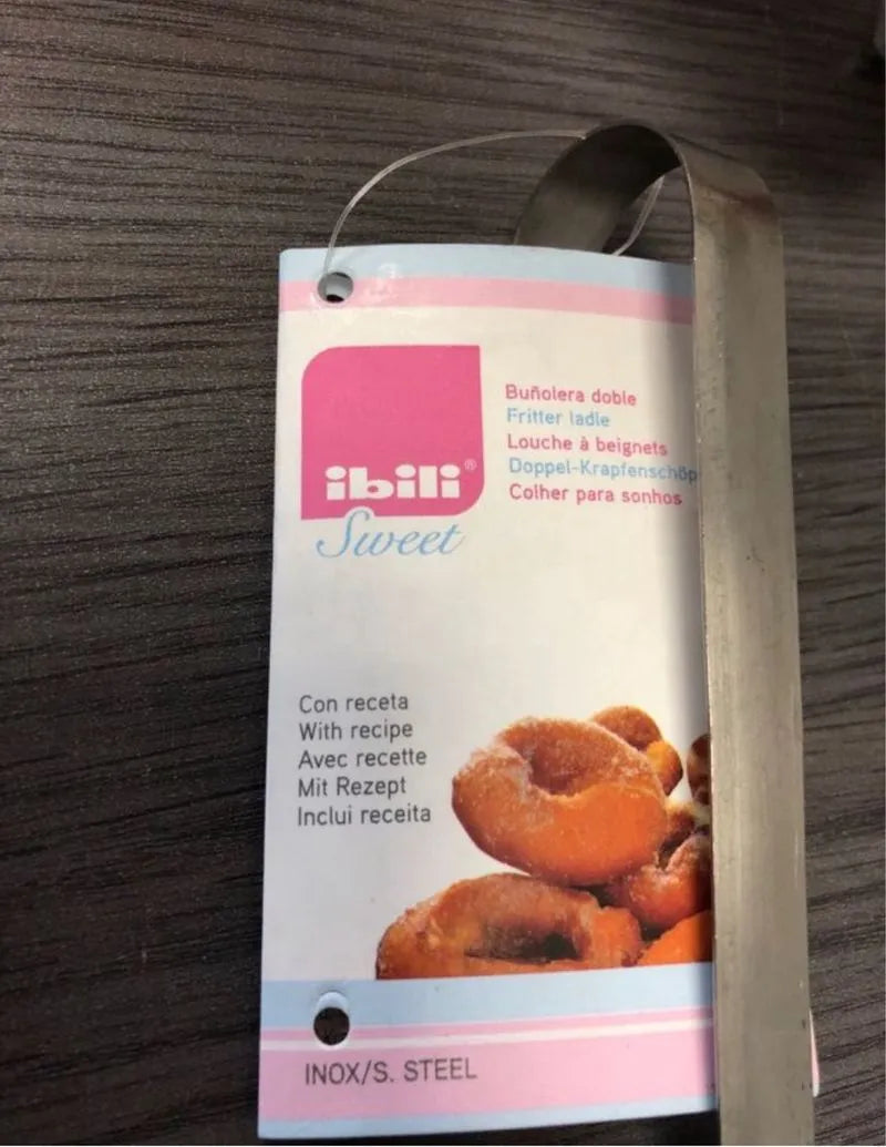 Buñolera doble inox