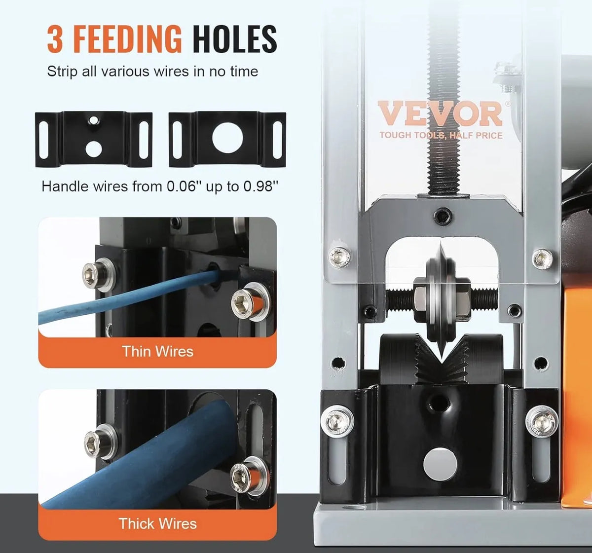 Máquina de pelacables Vevor