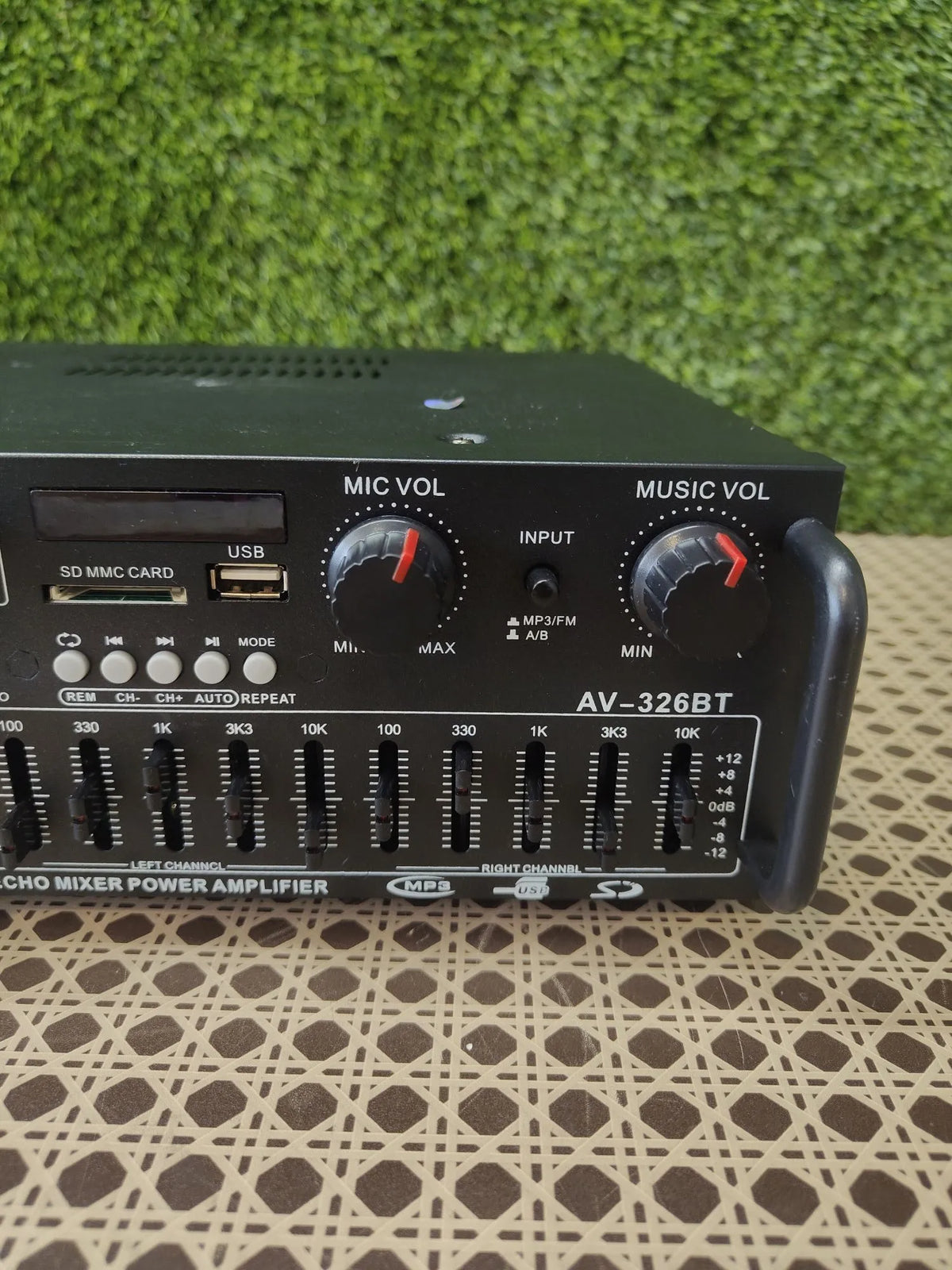 Altavoz bluetooth con amplificador