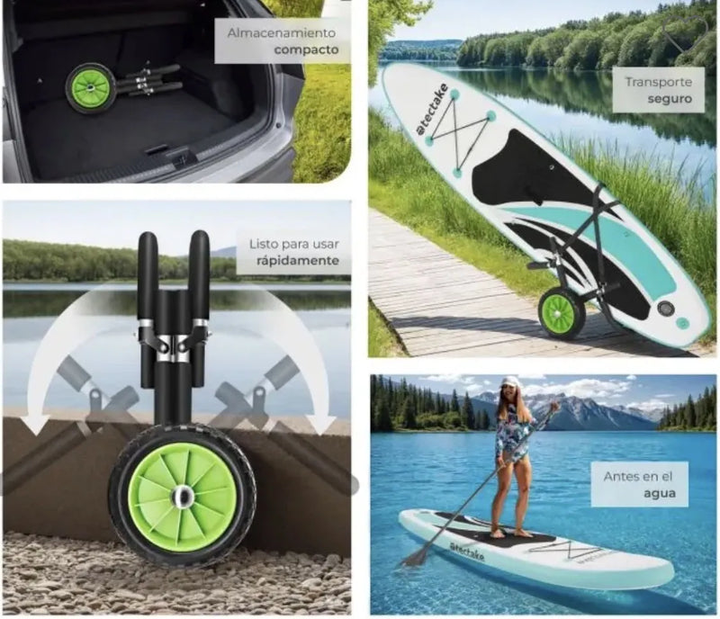 Carro de transporte para tabla de surf