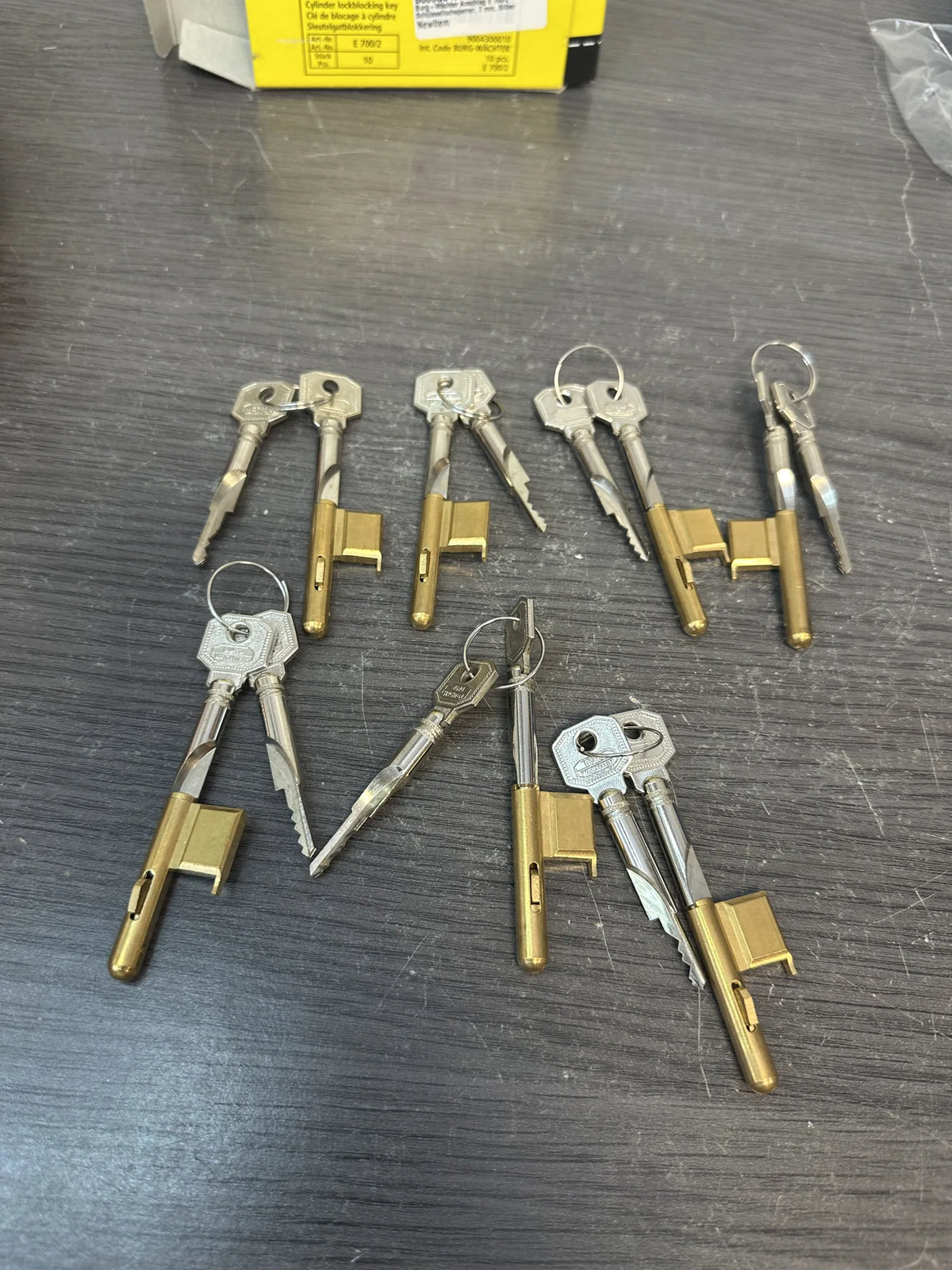 Llave para cerradura
