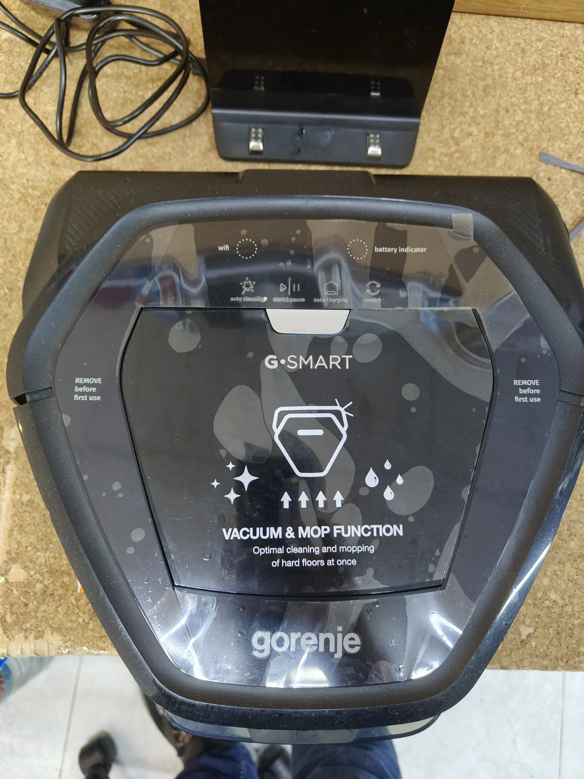 Robot Aspirador con función de fregado Gorenje