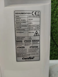 Deshumidificador de Humedad - COMFEE 12L