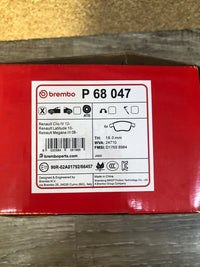 Pastillas Freno Brembo P 68 047
