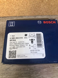 Pastillas de freno Bosch BP264 Delanteras