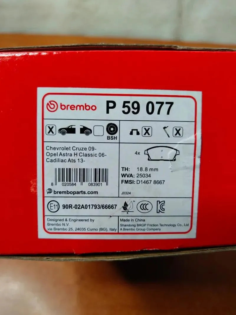 Pastillas de freno Brembo