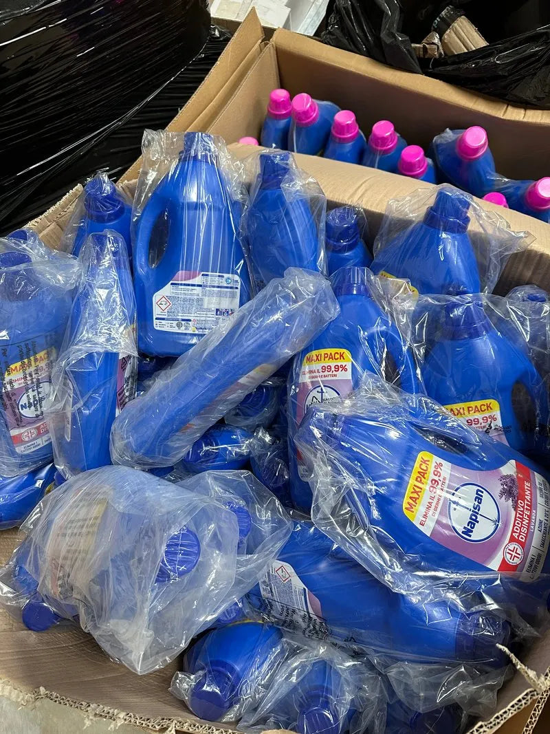 Lote de Liquidos desinfectantes para lavadora