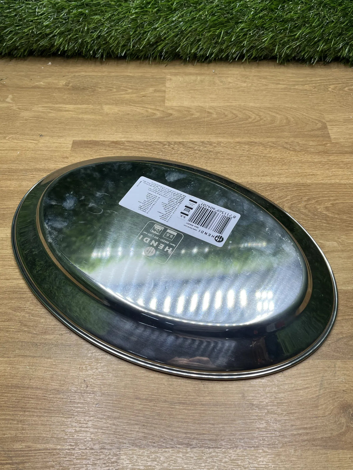 Plato oval de servicio 300x220mm HENDI