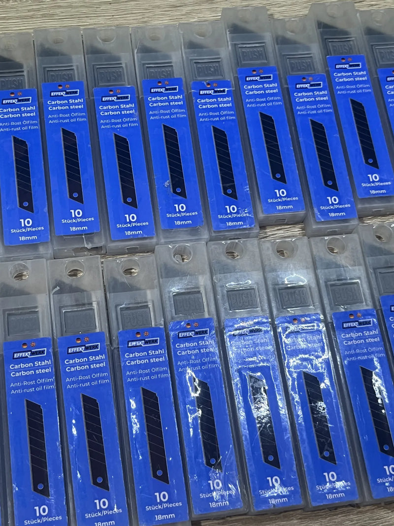 360 Cuchillas para cortador de cajas EffektWerk