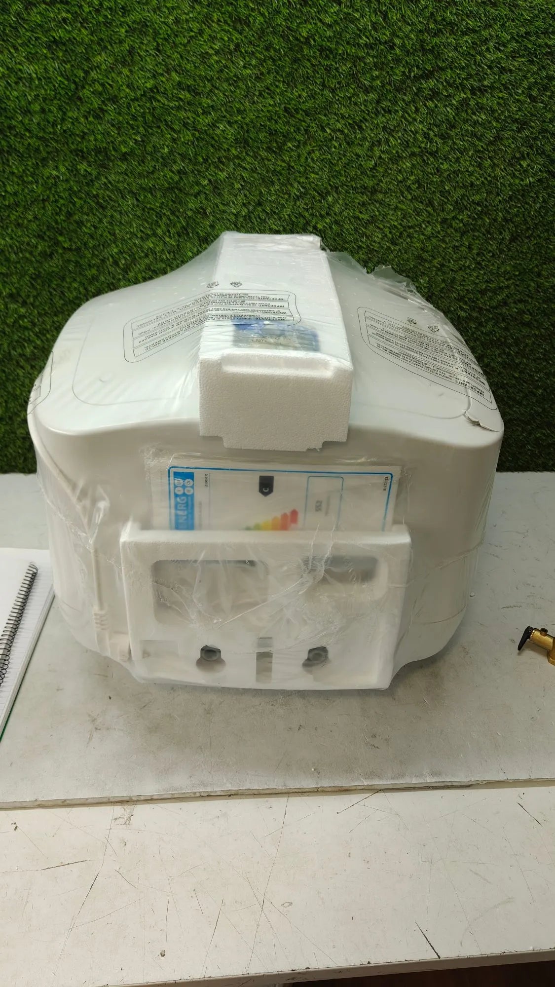 Termo Eléctrico 30 Litros Potente, Calentador de Agua