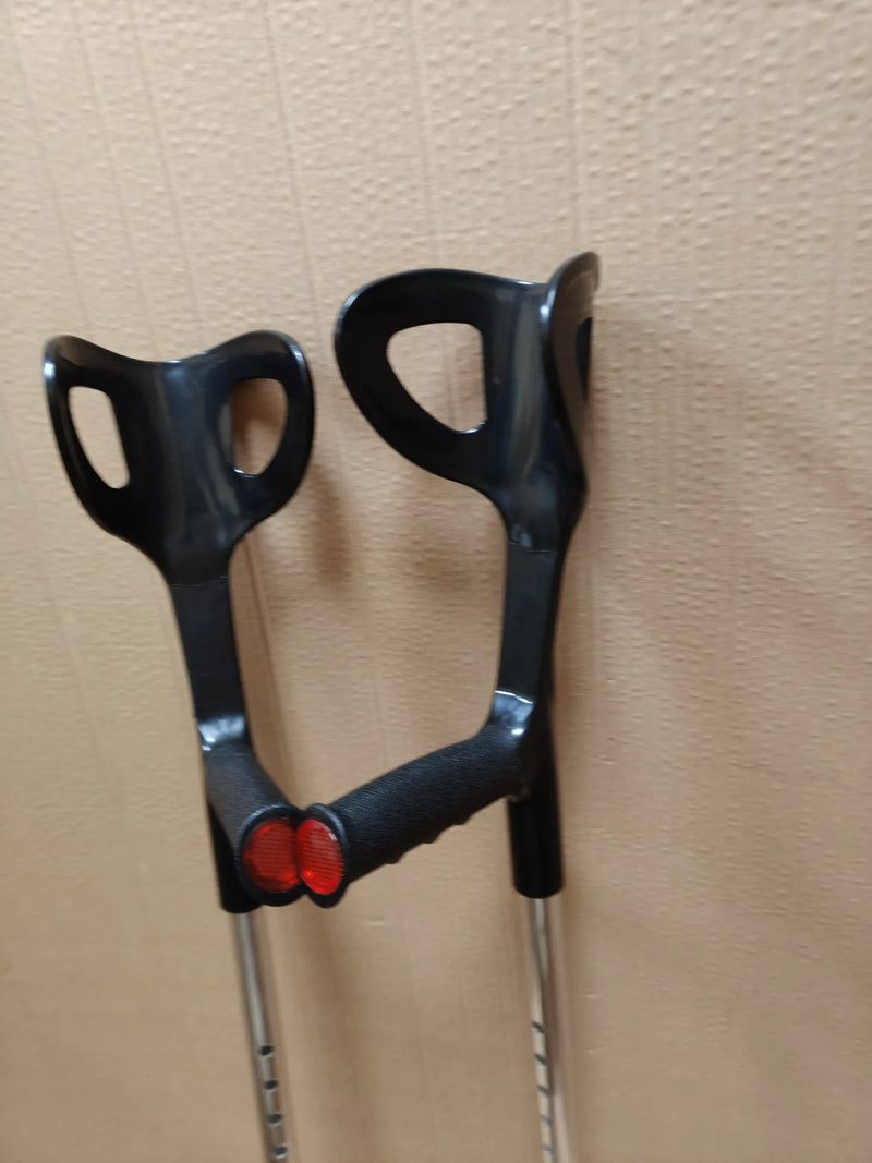 Muletas con altura ajustable