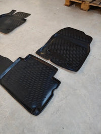 Alfombrillas Coche Goma Negro Set 4