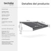 Toldo con brazo articulado