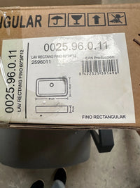 Lavabo cerámico para encimera