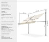 Toldo plegable para balcón