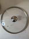 Olla grande profesional con tapa de cristal 30 x 28 cm