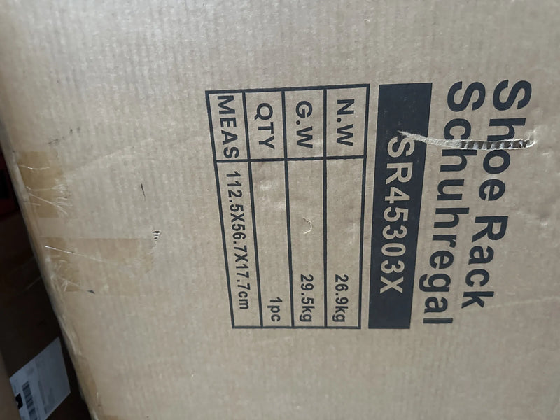 Zapatero de madera
