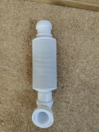 Desagüe de lavabo de 32 mm de diámetro sin sifón