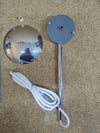 Accesorio modelo Extention en color cromo de Eglo