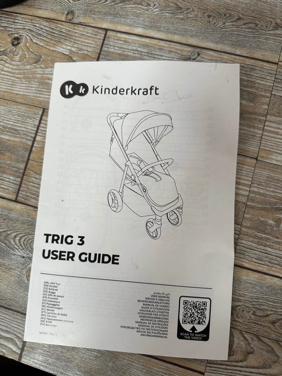 Silla de paseo Kinderkraft
