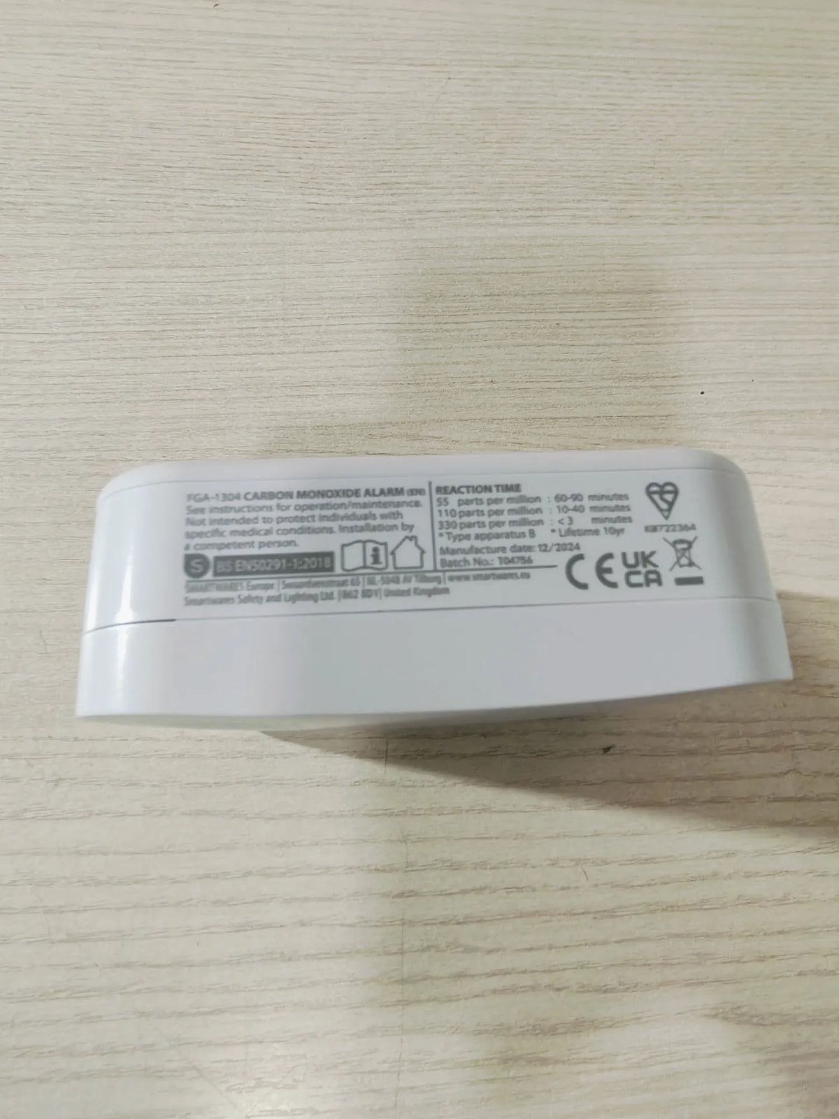 Detector de monóxido - Smartwares