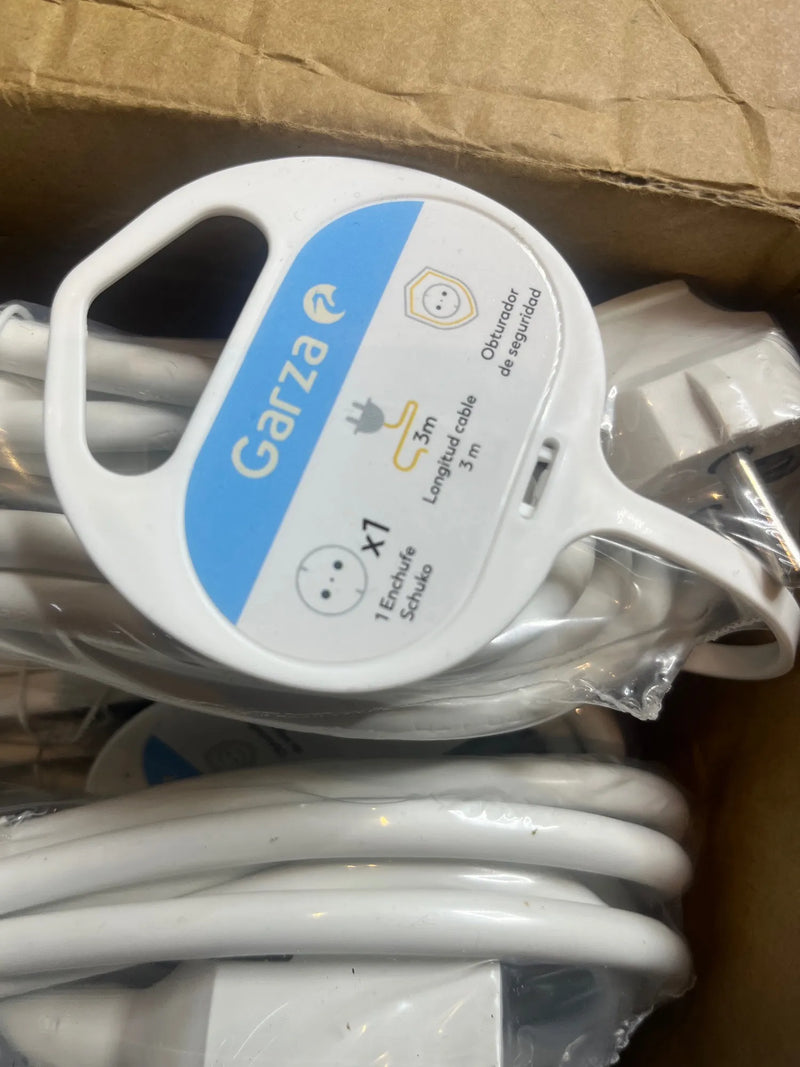 5 Cables alargadores de corriente doméstico Garza