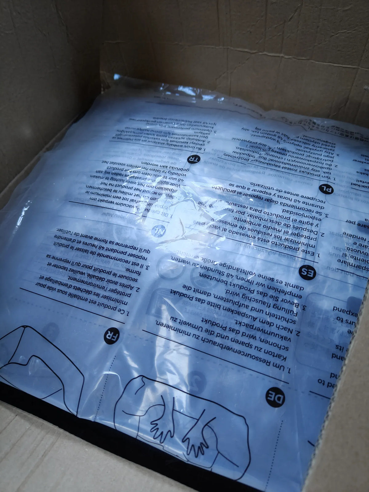 Cama de perros con cojín central lavable