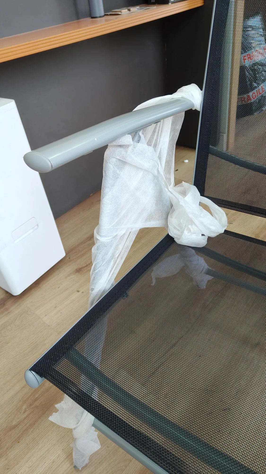 Silla de Jardín con Reposabrazos y Respaldo