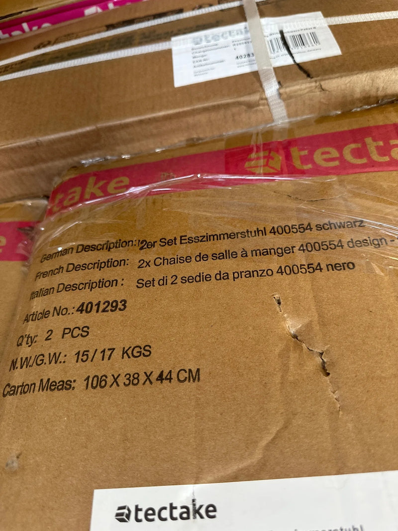 Silla de comedor acolchada
